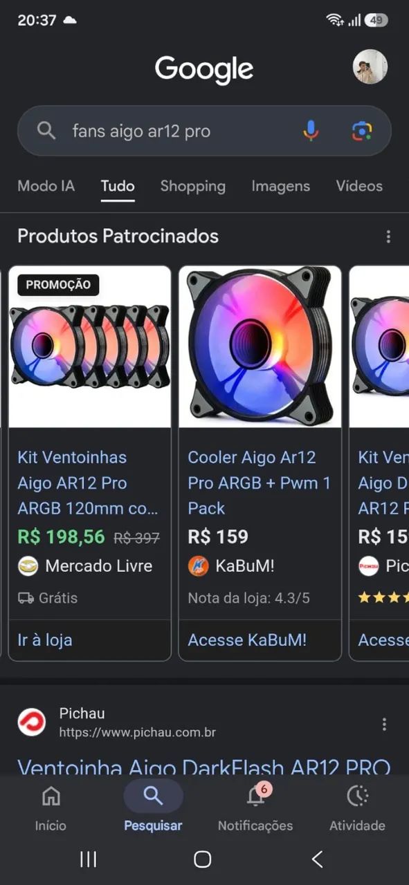 5 Fans Aigo Ar12 Pro - Foto 3