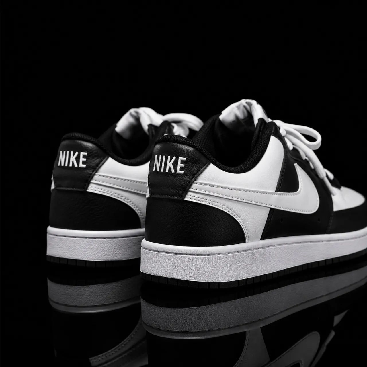 Tênis Nike Court Vision - Preto e Branco - Foto 2
