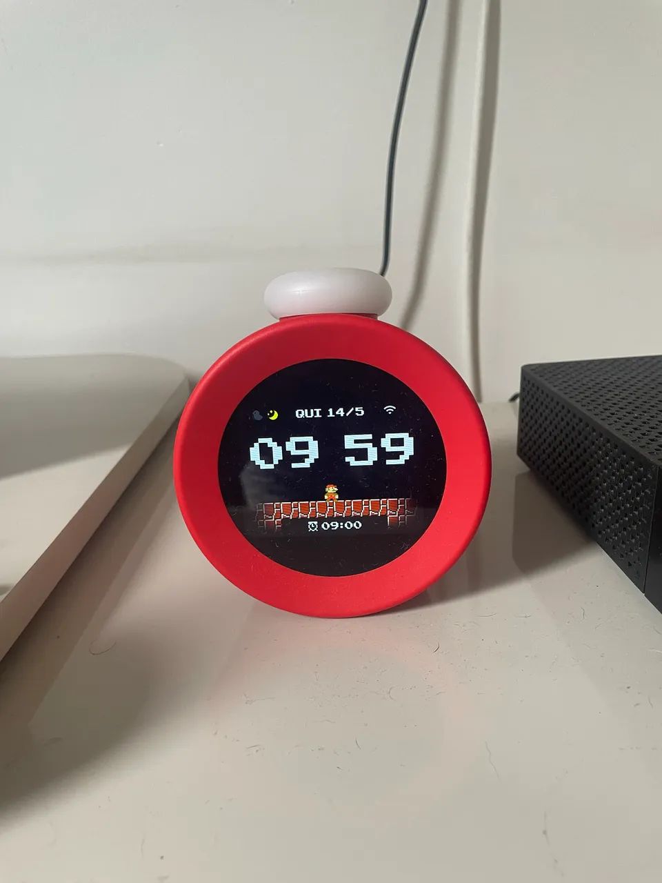 Alarmo Clock Sound Despertador Nintendo Oficial - Peças e