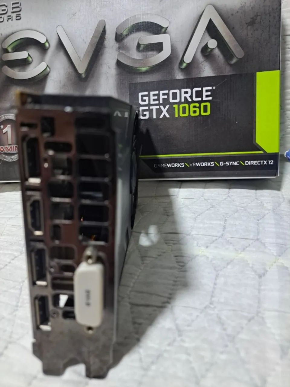 Placa GeForce GTX 1060 3gb EVGA (COMPLETA NA CAIXA) - Foto 2