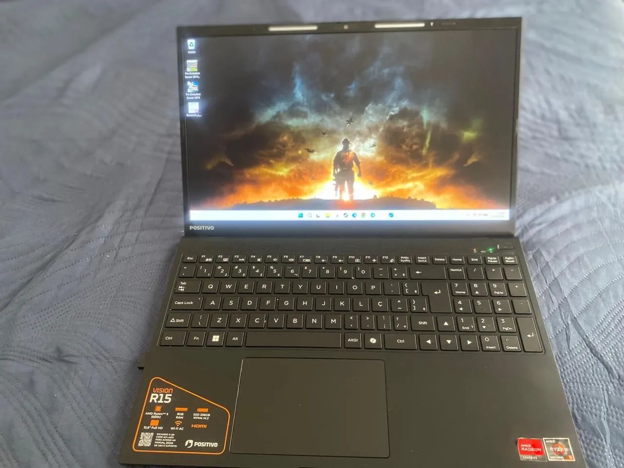Notebook Positivo R15 AMD Raízen 5 SSD 256 GB em Uberaba 
