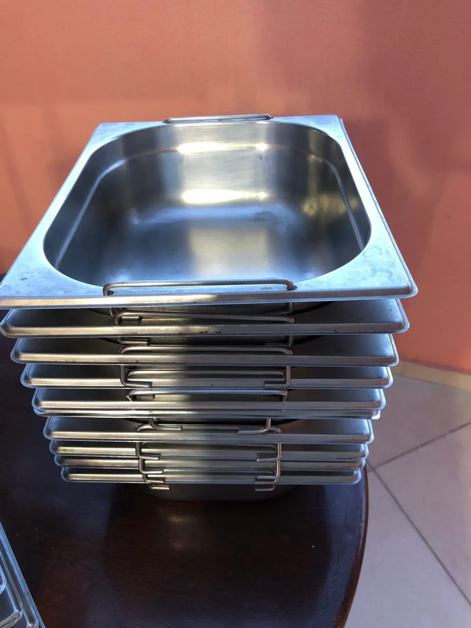 Cubas de inox para restaurante buffet GN1/2 100mm - Foto 2