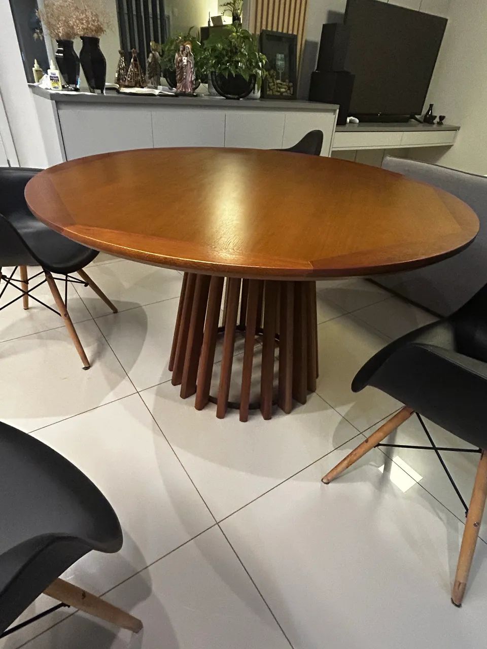Mesa de jantar redonda - Foto 2