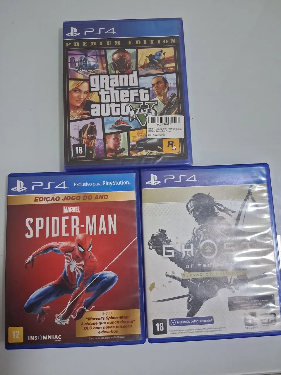 Jogo ps4 _ kit 3 Jogos