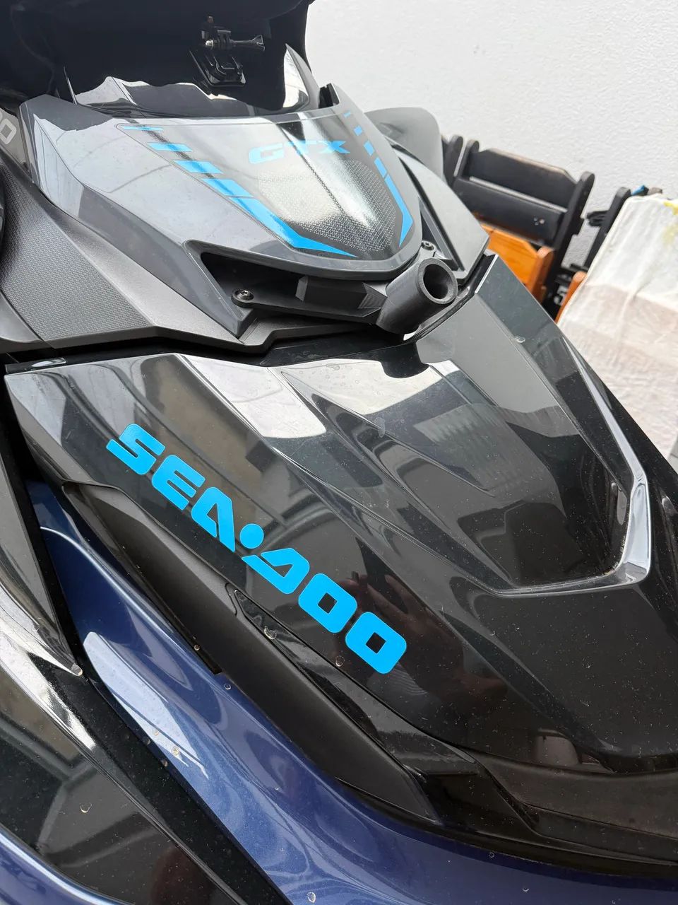 Suporte Jetski Seadoo Frontal Insta360 GTX RXT Wake Pro