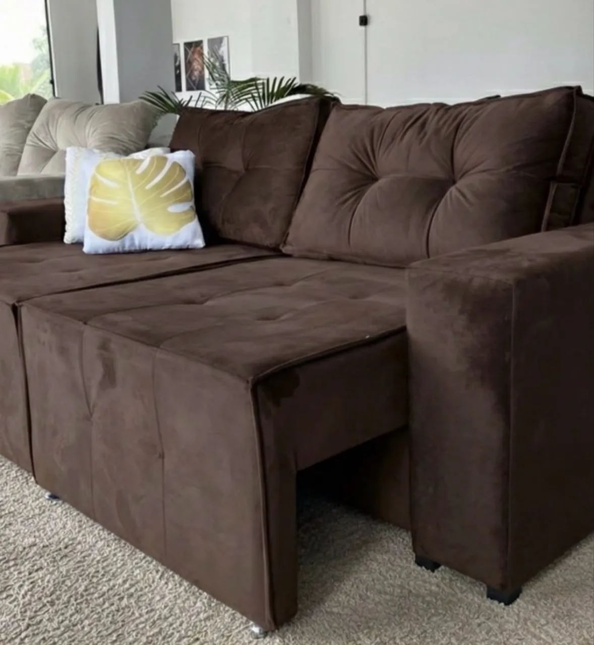 sofá novos, temos a partir de 599 - Foto 4