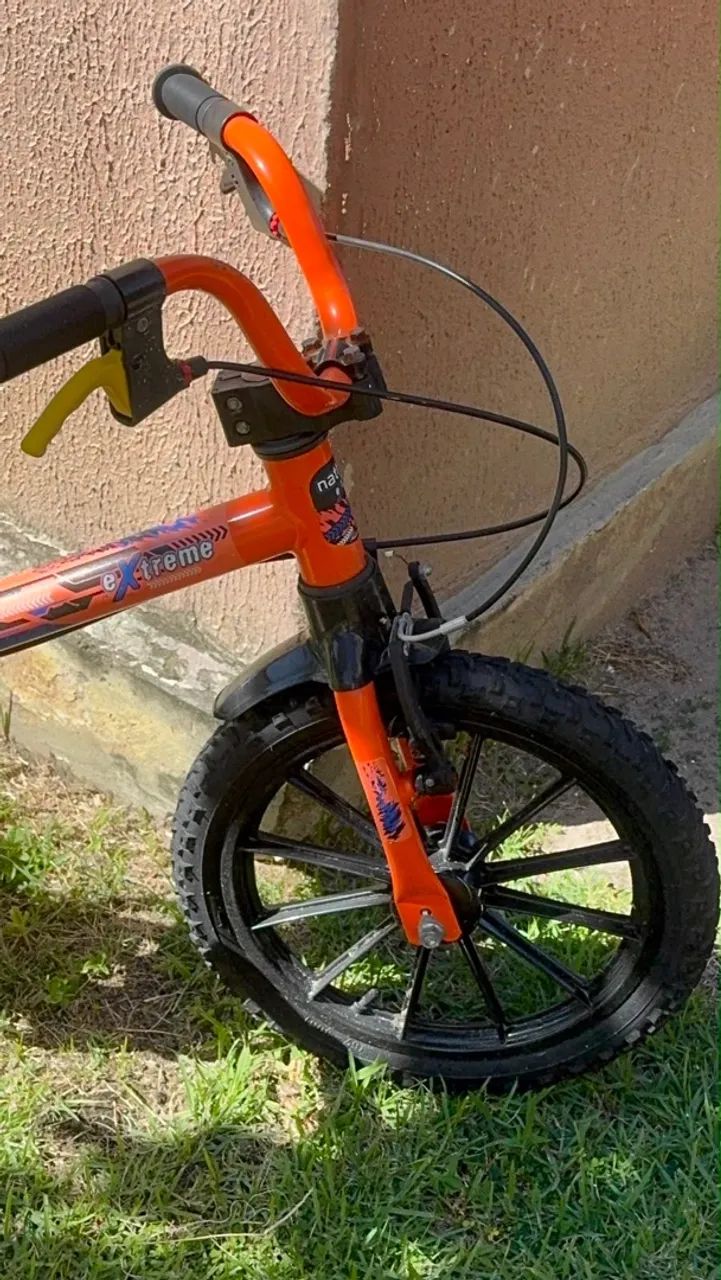 Bicicleta aro 16 com rodas - Foto 5