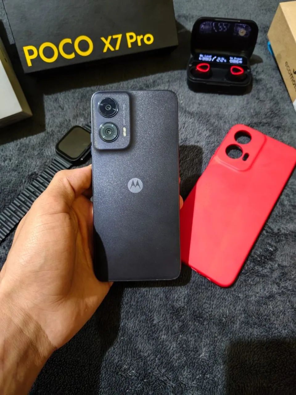 Moto g35 com muitos assessórios  - Foto 4