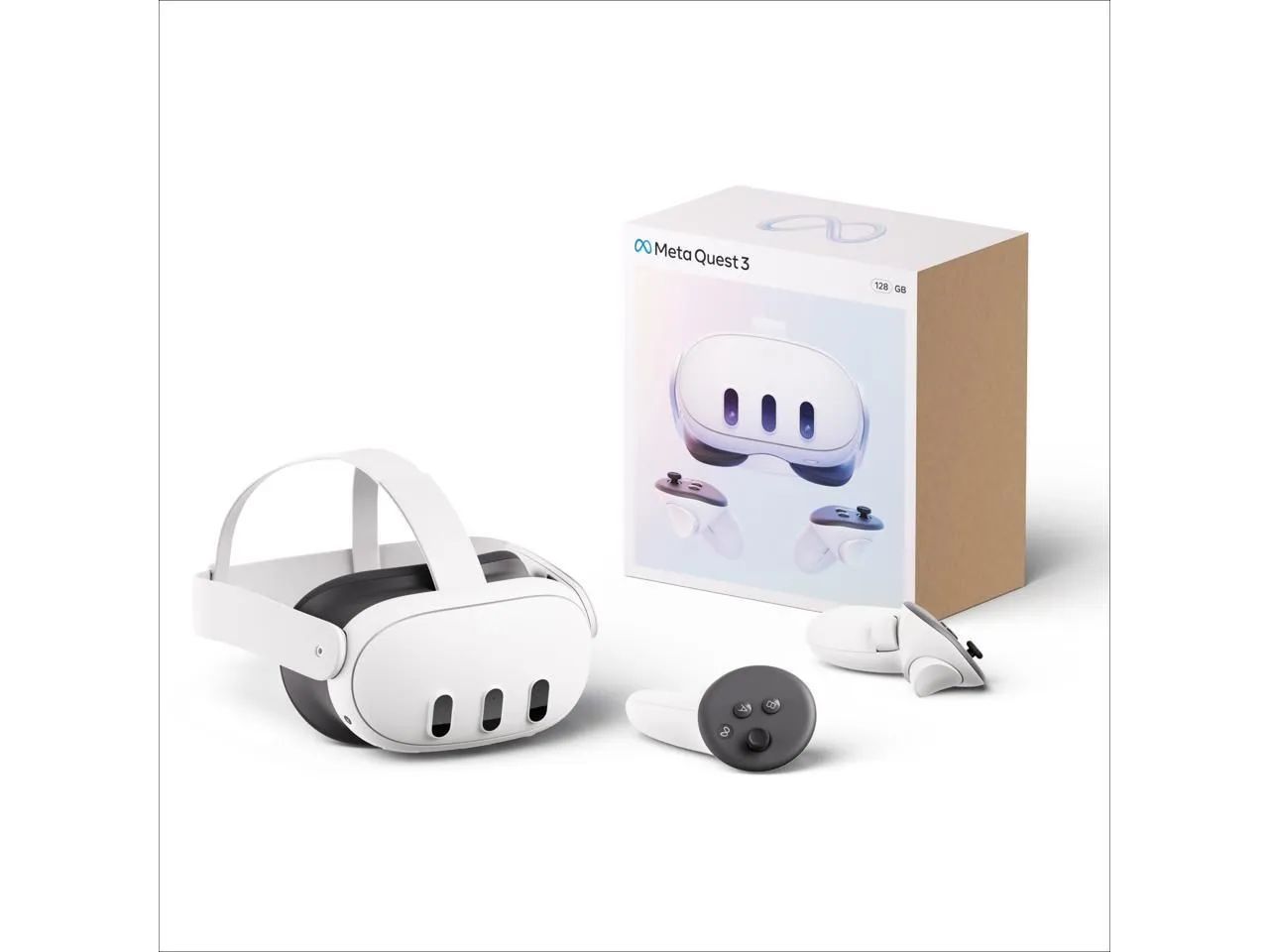 Metaquest 3 + Alça GomrVR S3 e bateria extra de 10000mah com pouco uso.