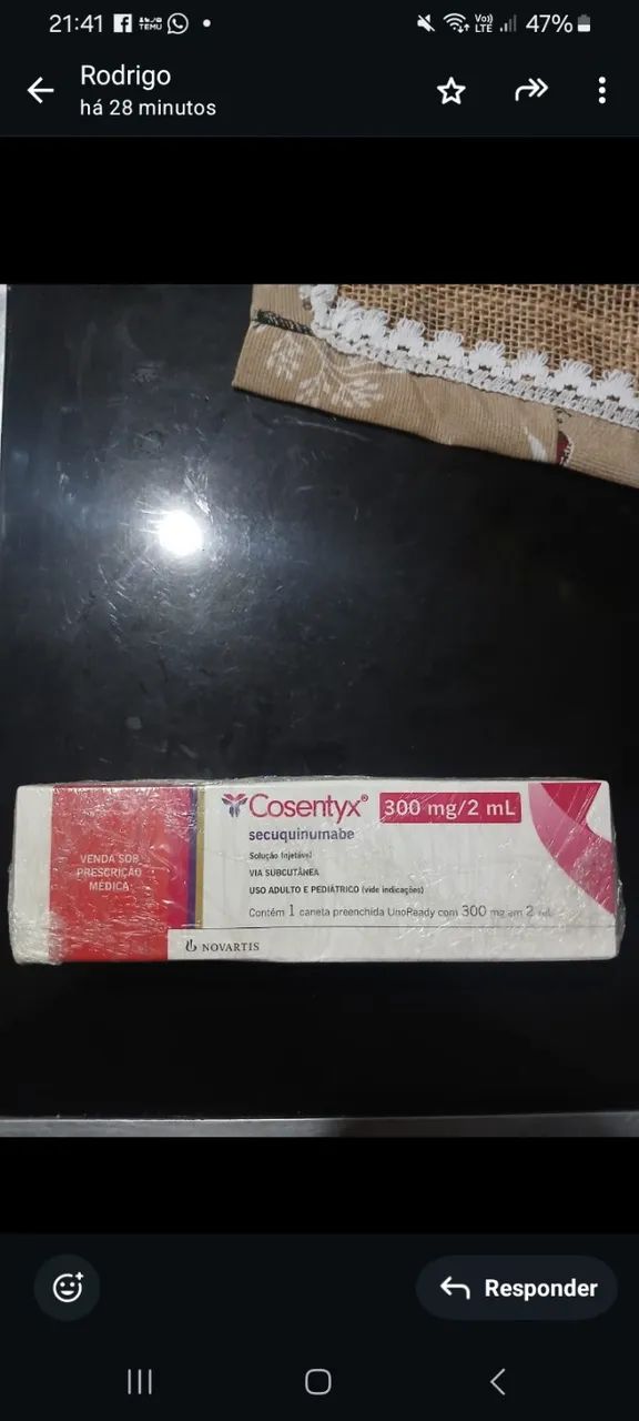 Injeçao consentyx  - Foto 2