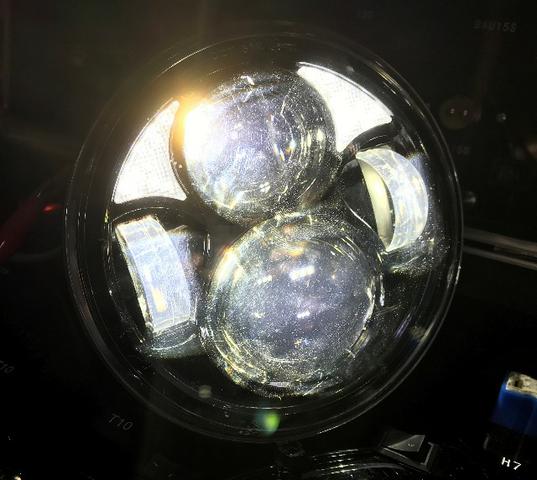 Farol Led 5,75 Polegadas Harley Davidson - Foto 6