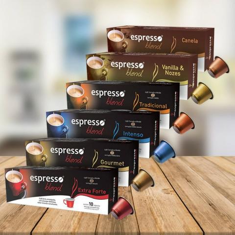 Cápsulas de Café - Espresso Blend (caixa c/ 10 Unidades)