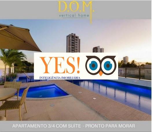 Apartamento 3/4 para Venda no DOM Vertical - Santa Monica