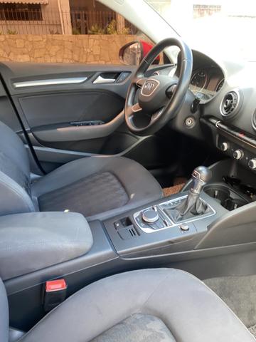 Audi A3 1.4 top de verdade super econômico VERMELHO FERRARI desconto de R$ 6.900 - Foto 11