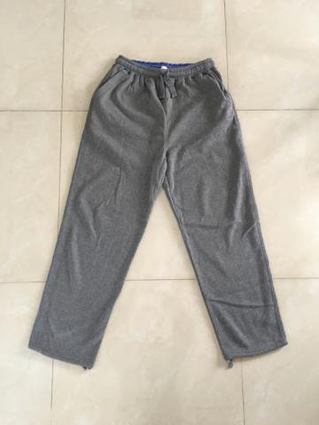 Calça de moletom cinza