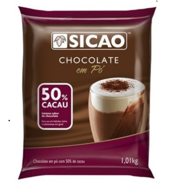 Chocolate Em Pó 55% Sicao Callebaut