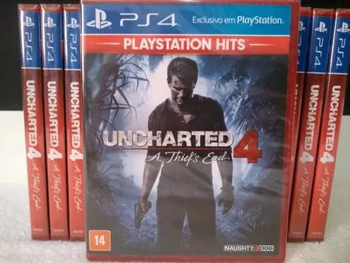 Uncharted 4 - PS4 - Lacrado
