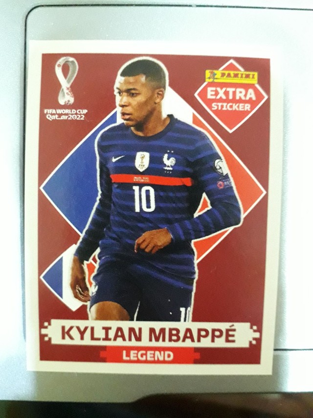 Figurinha MBAPPÉ COPA CATAR 2022