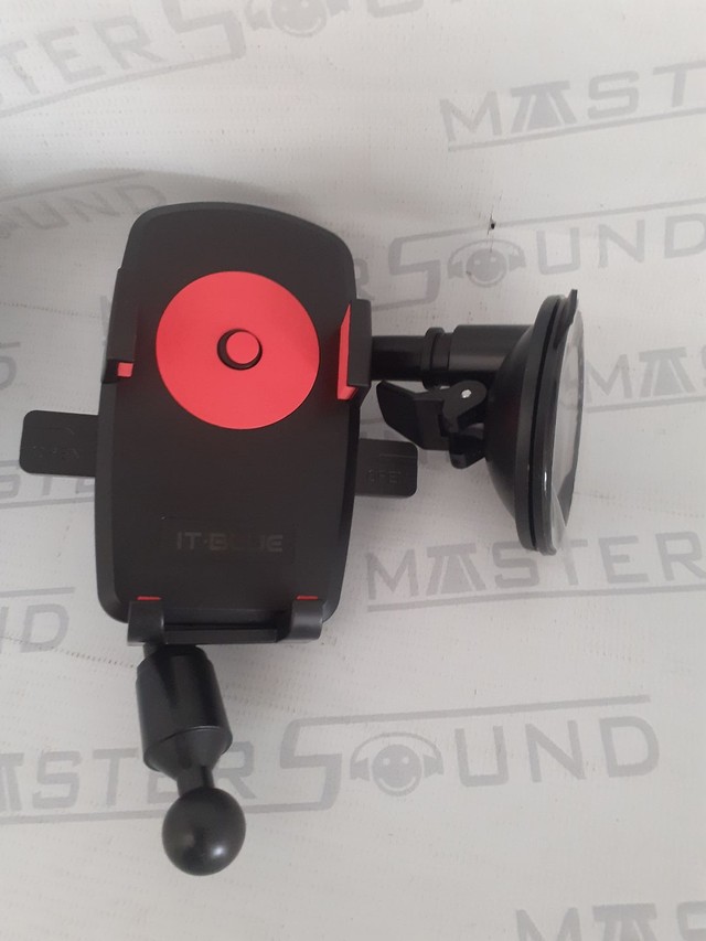 Suporte universal para celular. Fixação: ventosa mais trava. Novo. 