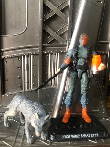 GI JOE 25TH / SNAKE EYES (v36) COMMANDO 