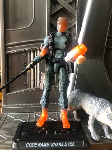 GI JOE 25TH / SNAKE EYES (v36) COMMANDO  - Foto 3