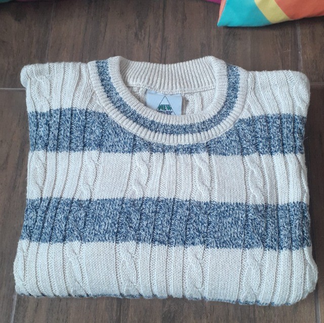 Suéter tricot masculino