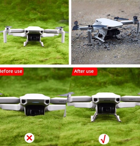 Extensor Trem De Pouso Dobravel Dji Mini 2, Mavic Mini E Se Automação COD-CP643   - Foto 6