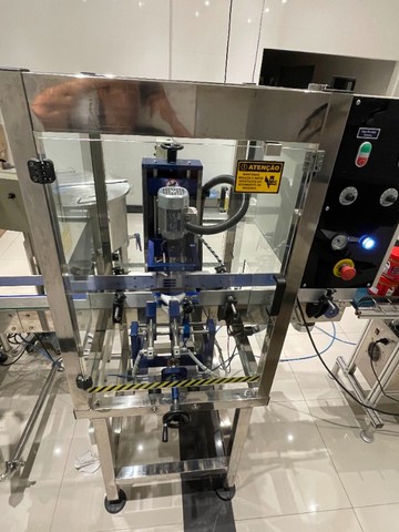 Tampadora Rosqueadora Automática Linear Fechadora - Foto 2