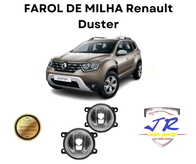 Par Farol Milha Duster 2018