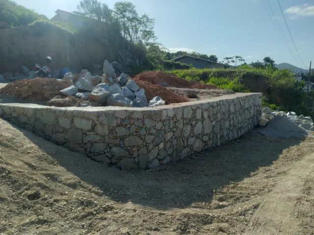 Muros em pedra 