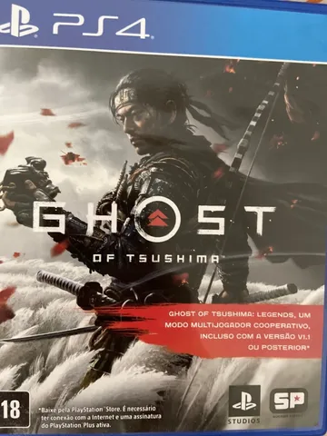 Jogo Ghost Of Tsushima PS4 - R.M. Brasil - 3 anos! =D