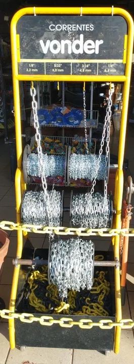 cordas sisal - nylon-correntes-av bandeirantes 3149-fone 3381-4272 - Foto 2