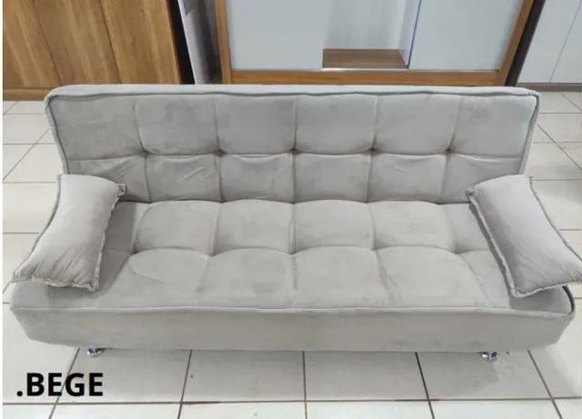 Sofá Cama 1,88m Espuma D-33 Super Lindo Fazemos Entrega - Foto 2
