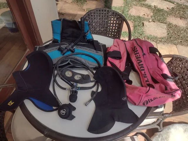 Colete + Regulador=equipamento de mergulho - Foto 6