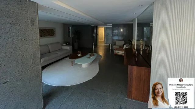 MT - Apartamento para venda possui 158 m2 com 4 quartos em Boa Viagem - Recife - PE - Foto 6