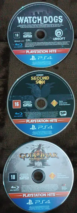 Três jogos originais e novos de PlayStation 4