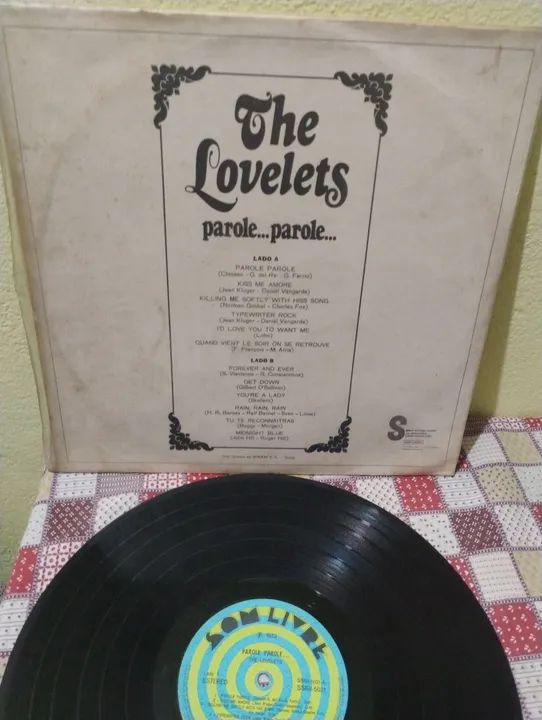 LP vinil The lovelets parole parole... - Foto 3