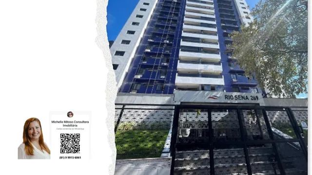 MT - Apartamento para venda possui 158 m2 com 4 quartos em Boa Viagem - Recife - PE - Foto 2