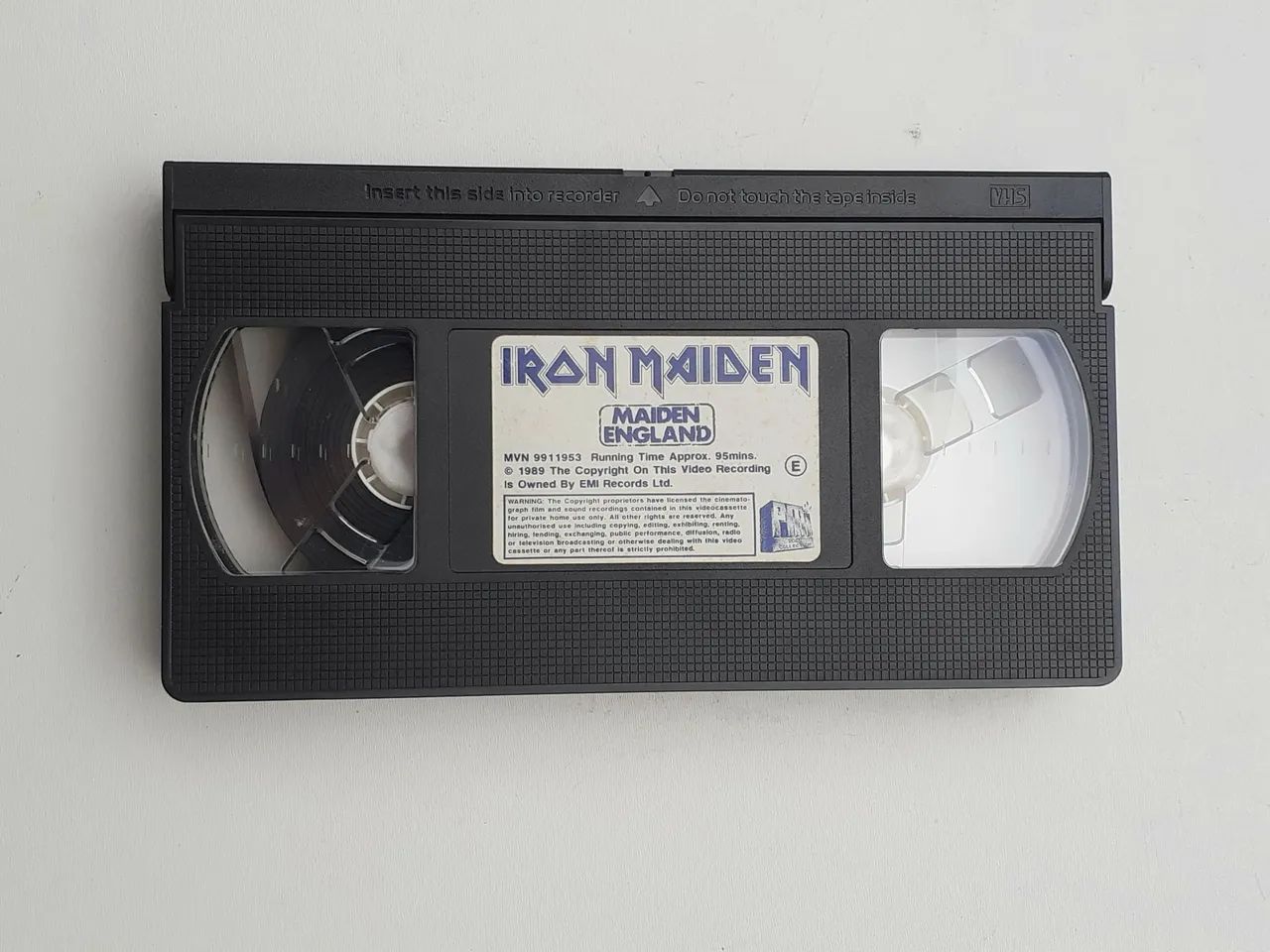 Iron Maiden England VHS 