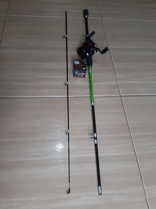 Kit ultra Light Sougayland carretilha - Foto 6