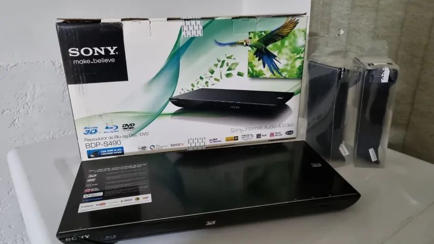 BLUE RAY SONY 3D WIRELESS COM 2 ÓCULOS