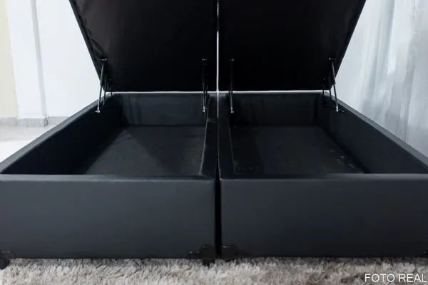 Base Box Baú Material Reforçado Eucalipto Tratado - Promoção - Foto 3