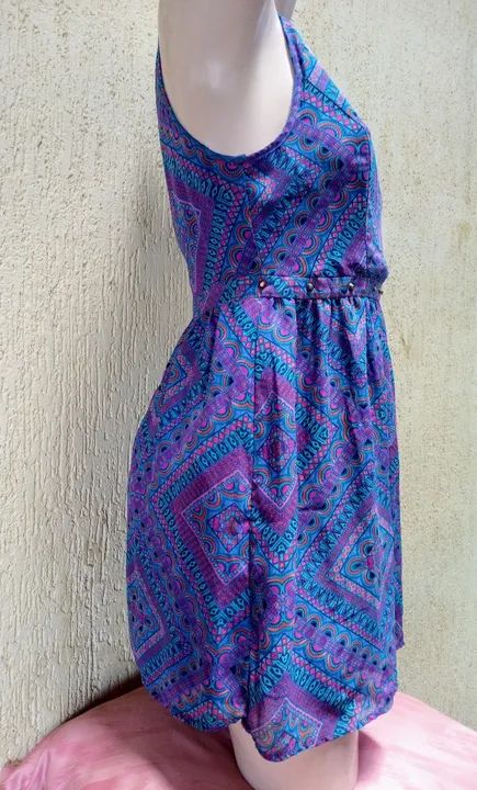Vestido estampado - estilo vintage - Foto 3