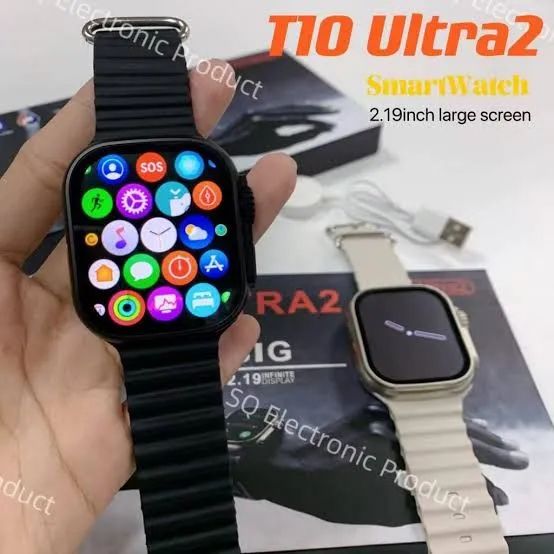 Smartwatch T10 Ultra2 - Tela Grande 2.19 polegadas