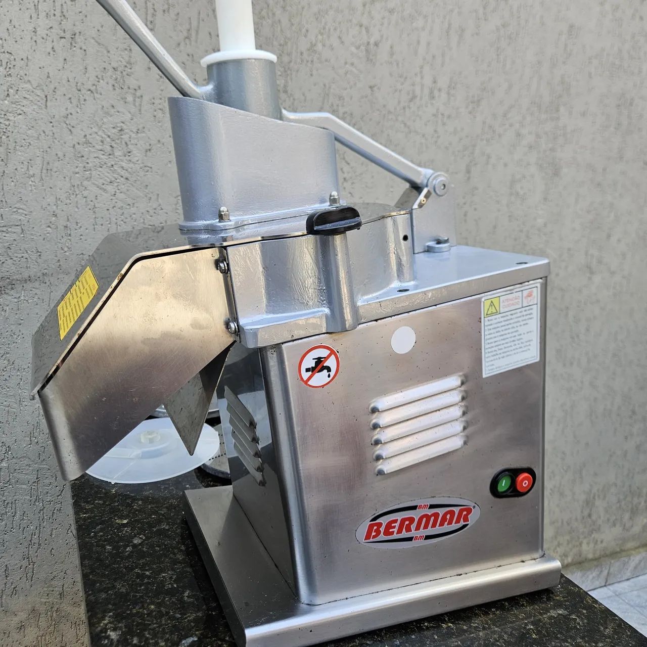 Processador De Alimentos Inox 4 Discos Bermar (semi novo) Estudo troca - Foto 6