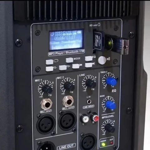 Alugo Caixa de Som Profissional com Bluetooth - Foto 3