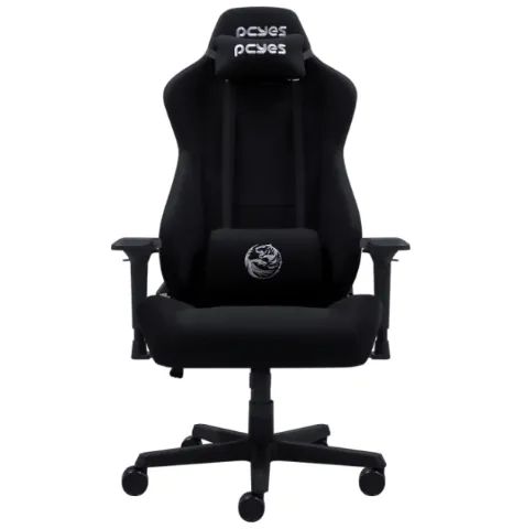 Cadeira Gamer PCYes Mad Racer V8 Turbo Black - WZetta - Foto 5