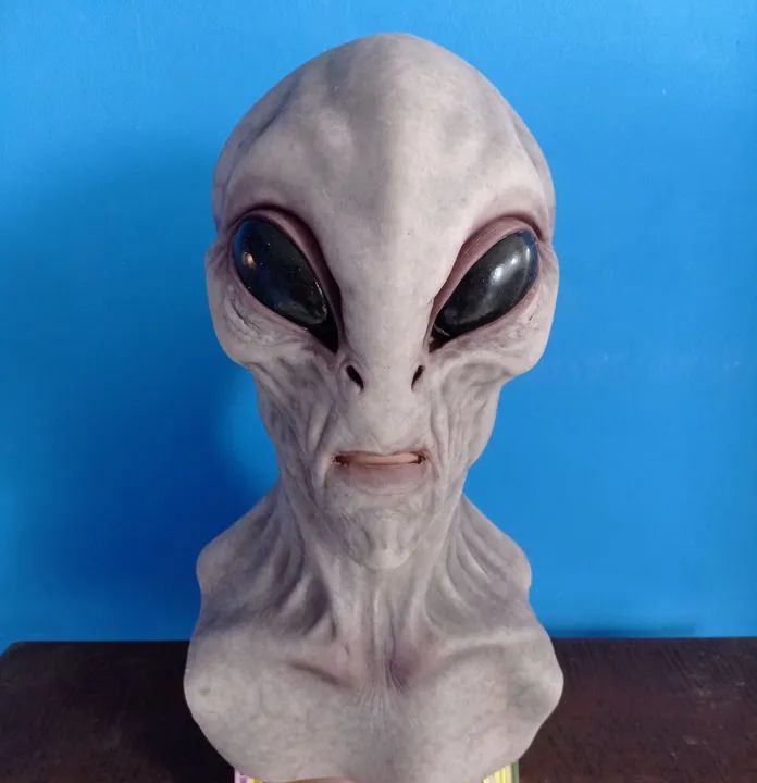Máscara Alienígena silicone realística importada EUA 