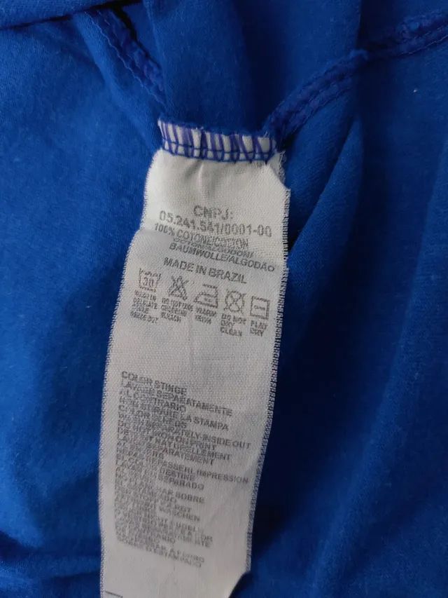 Camisa tamanho G modelo estonado algodao estado de nova - Foto 4