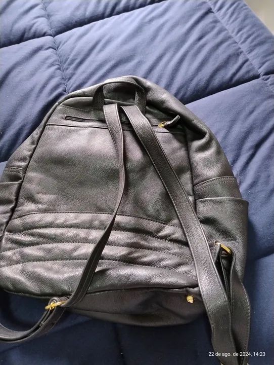 Mochila em couro  - Foto 2
